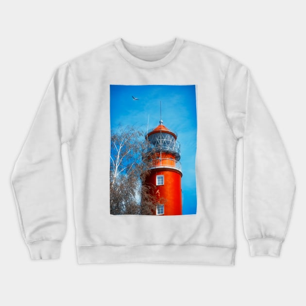 Lighthouse Crewneck Sweatshirt by cinema4design